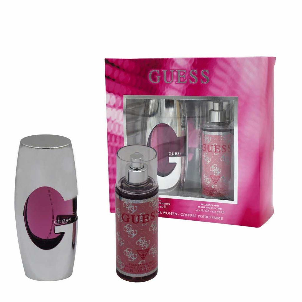جيس بينك طقم - Guess Pink Set EDP-W (75ml+125ml)