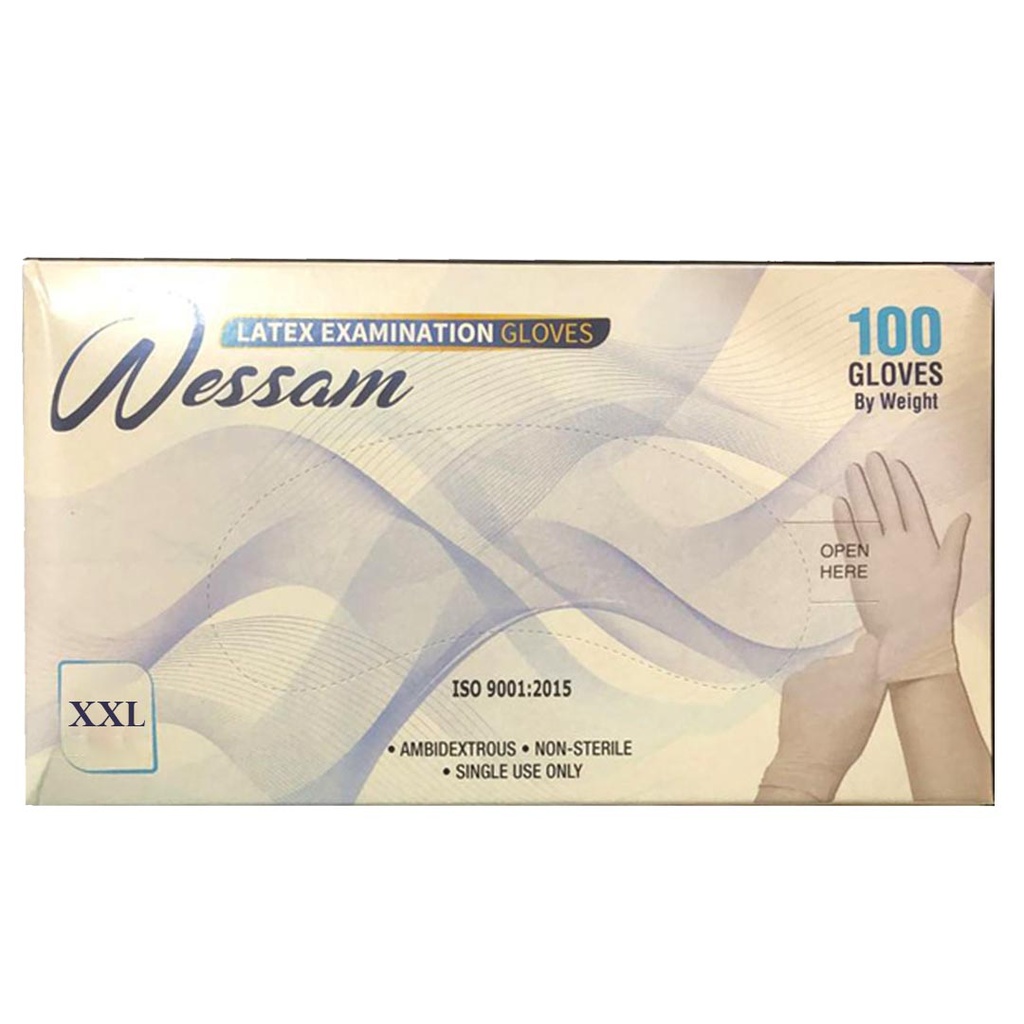 وسام لاتكس - Wessam Latex 100Psc (XXL)