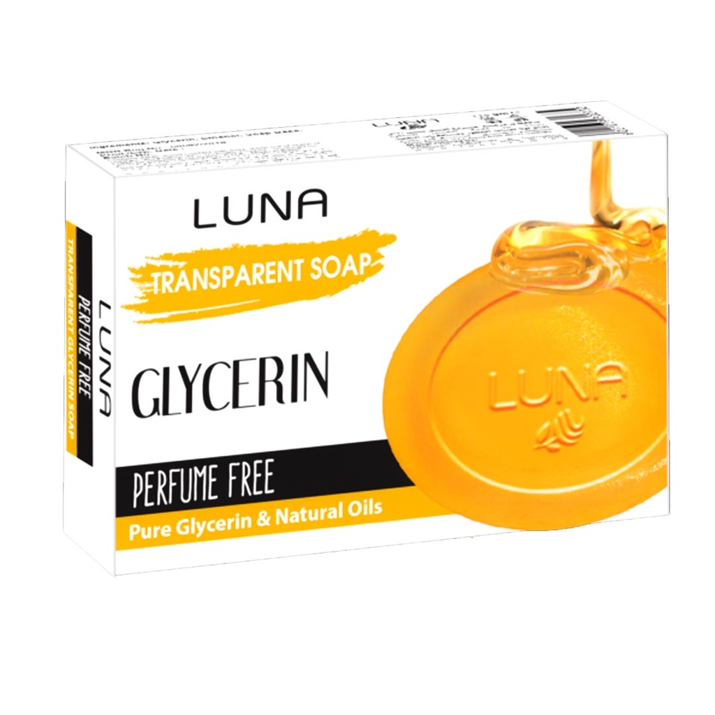 لونا صابون جلسرين بدون رائحة - Luna Soap Glycerin Perfume Free (72 g)