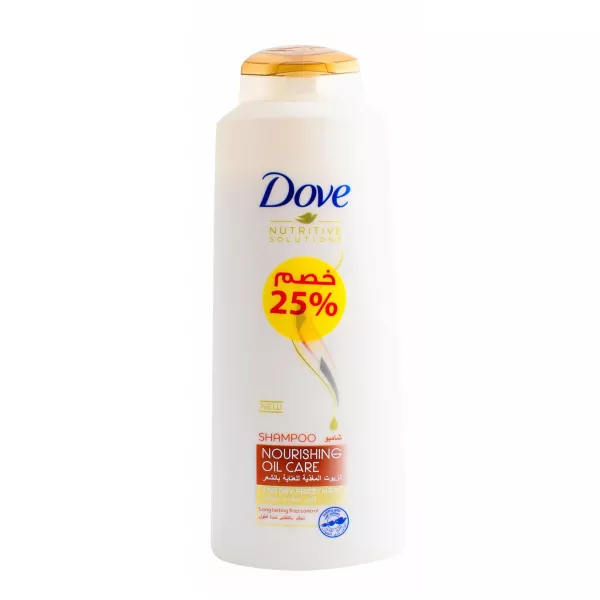 دوف شامبو - Dove Shampoo (600ml, Oil Care, discount 25%)