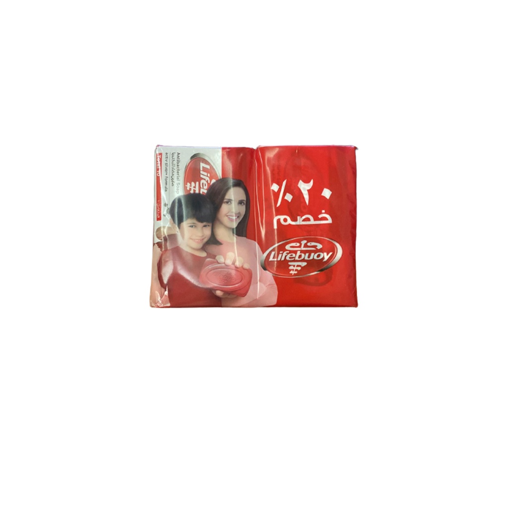 لايف بوى صابون - LifeBuoy Soup 4Psc (175g, Total Rrpair, discount 20%)