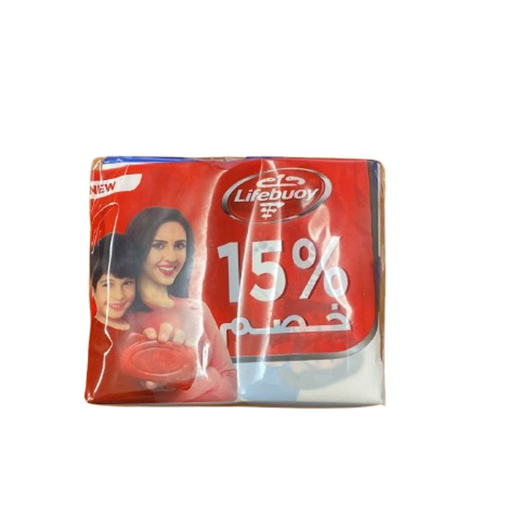 لايف بوى صابون خصم 15% - LifeBuoy Soup 75g Discount 15% 4Psc (Total Rrpair)