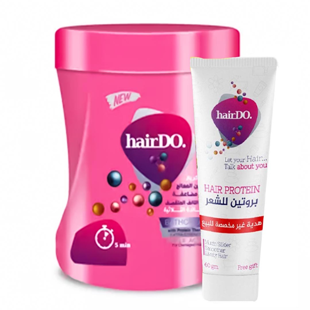 هيردو حمام كريم - Hairdo Hair Mask (900g, Protein, +Protein)