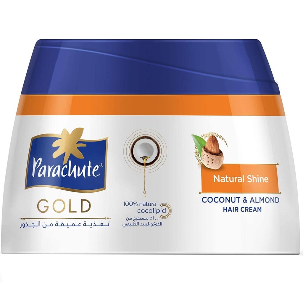 باراشوت كريم - Parachute Cream (140ml, Natural Shine, without)