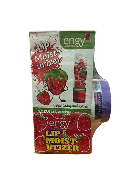 انجى مرطب شفاه - Engy Lip Care (4g, Strawberry, +Makhmarya)