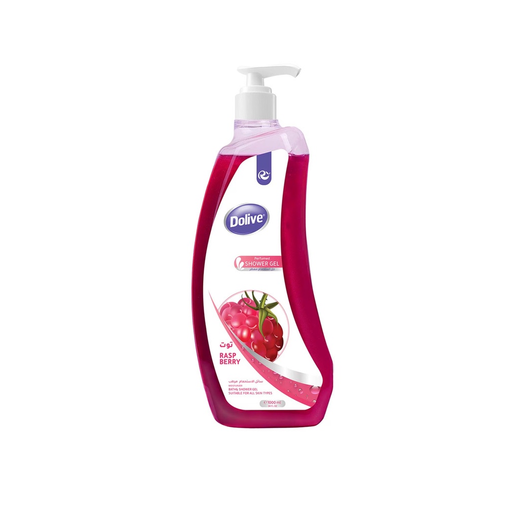 دوليف شاور توت - Dolive shower Raspberry (1L)