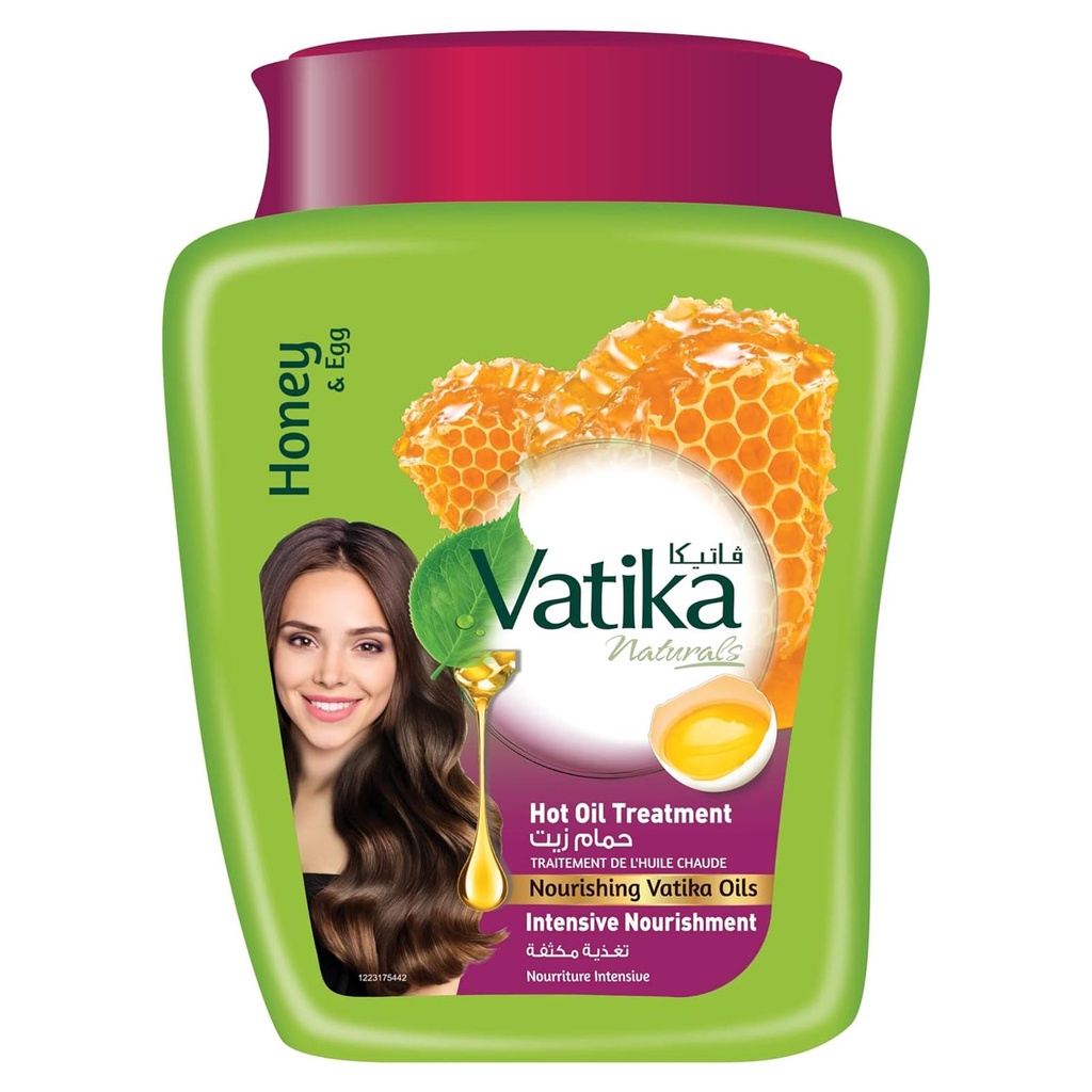 فاتيكا حمام كريم عسل  - Vatika Hair Mask Honey (225g)
