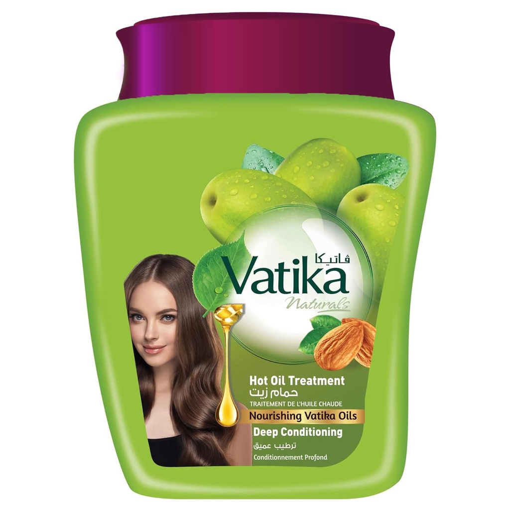 فاتيكا حمام كريم زيتون - Vatika Hair Mask Olive (225g)
