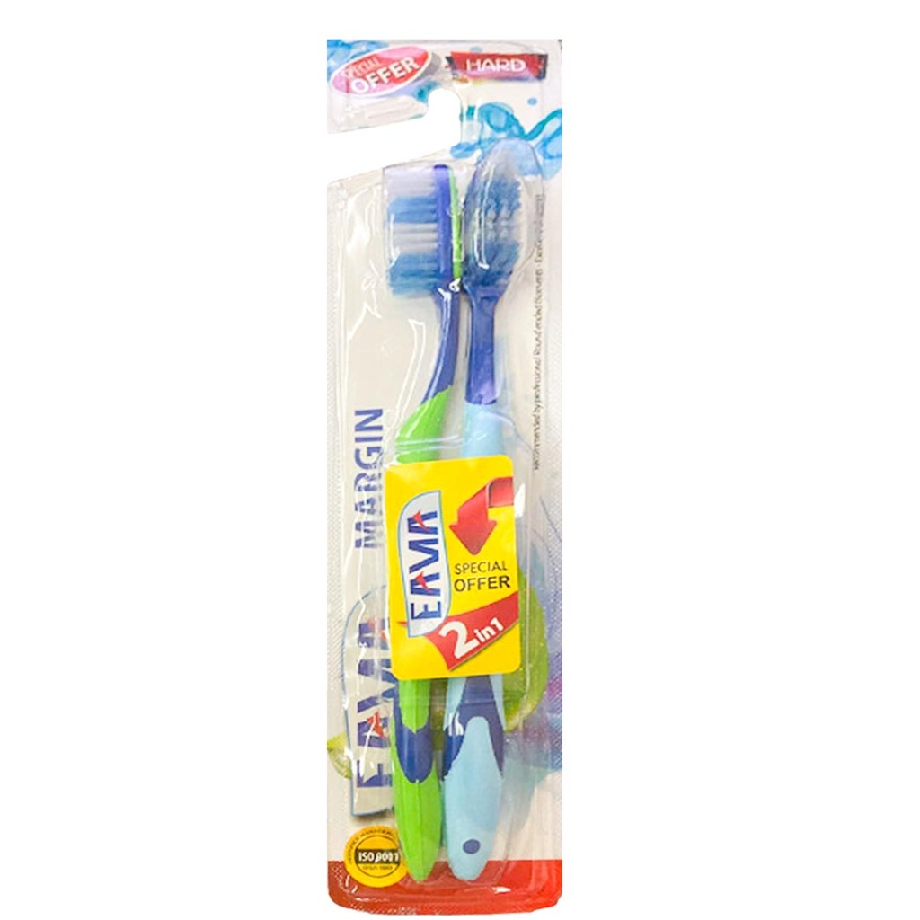 ايما مارجين فرشاة اسنان - Eama Margin Tooth Brush (2×1 Ofecisl Offer, Hard)