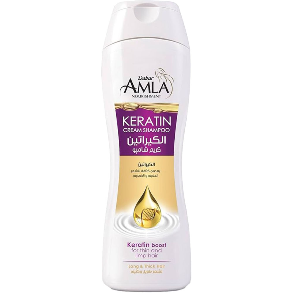 دابر املا كريم شامبو كيراتين - Dabur Amla Creme Shampoo Keratin (190ml)