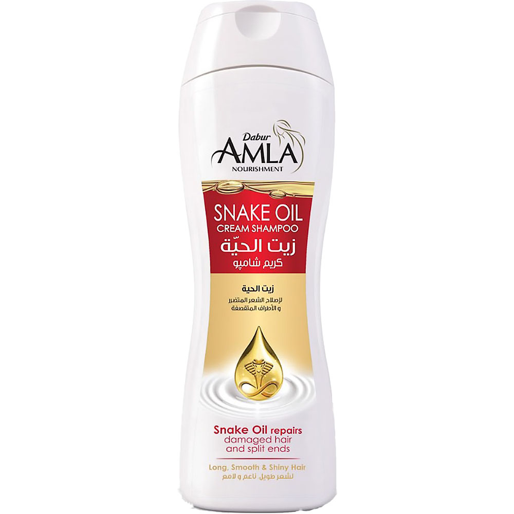 دابر املا كريم شامبو زيت الحية - Dabur Amla Creme Shampoo Snake Oil (190ml)