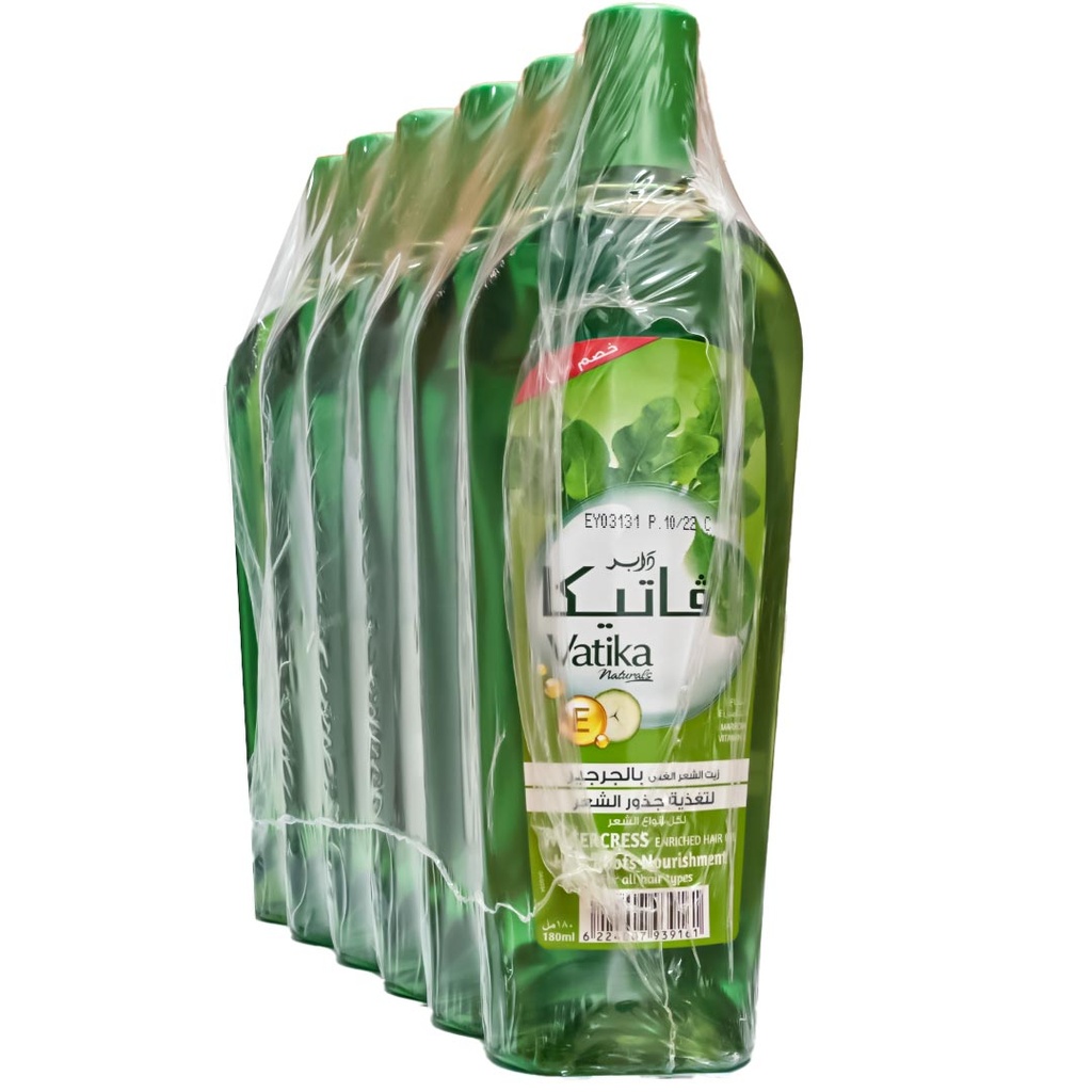 فاتيكا زيت - Vatika Oil (180ml, Watercress, discount 10%)