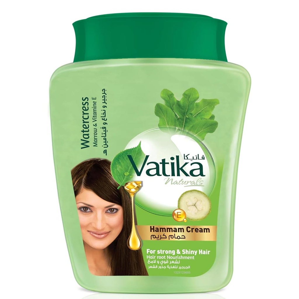فاتيكا حمام كريم جرجير - Vatika Hair Mask Watercress (900g)