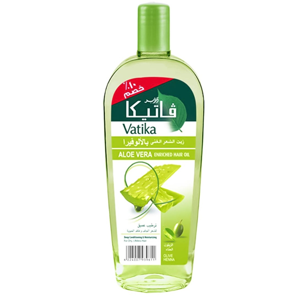 فاتيكا زيت - Vatika Oil (90ml, Aleovera, discount 10%)