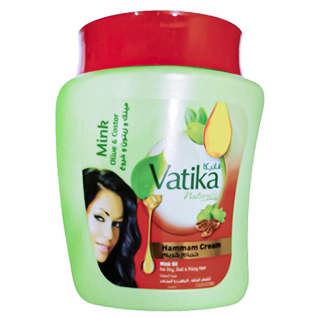 فاتيكا حمام كريم مينك - Vatika Hair Mask Mink (900g)