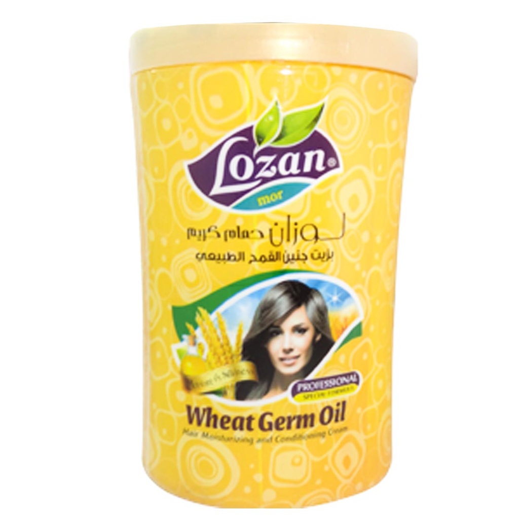 لوزان حمام كريم - Lozan Hair Mask (1500g, Whwat Germ)