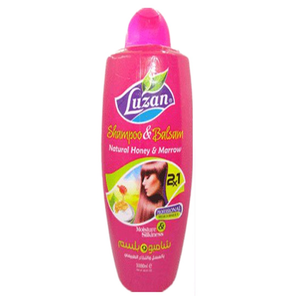 لوزان شامبو&بلسم - Luzan Shapoo&Balsam (1L, Honey&Marrow)