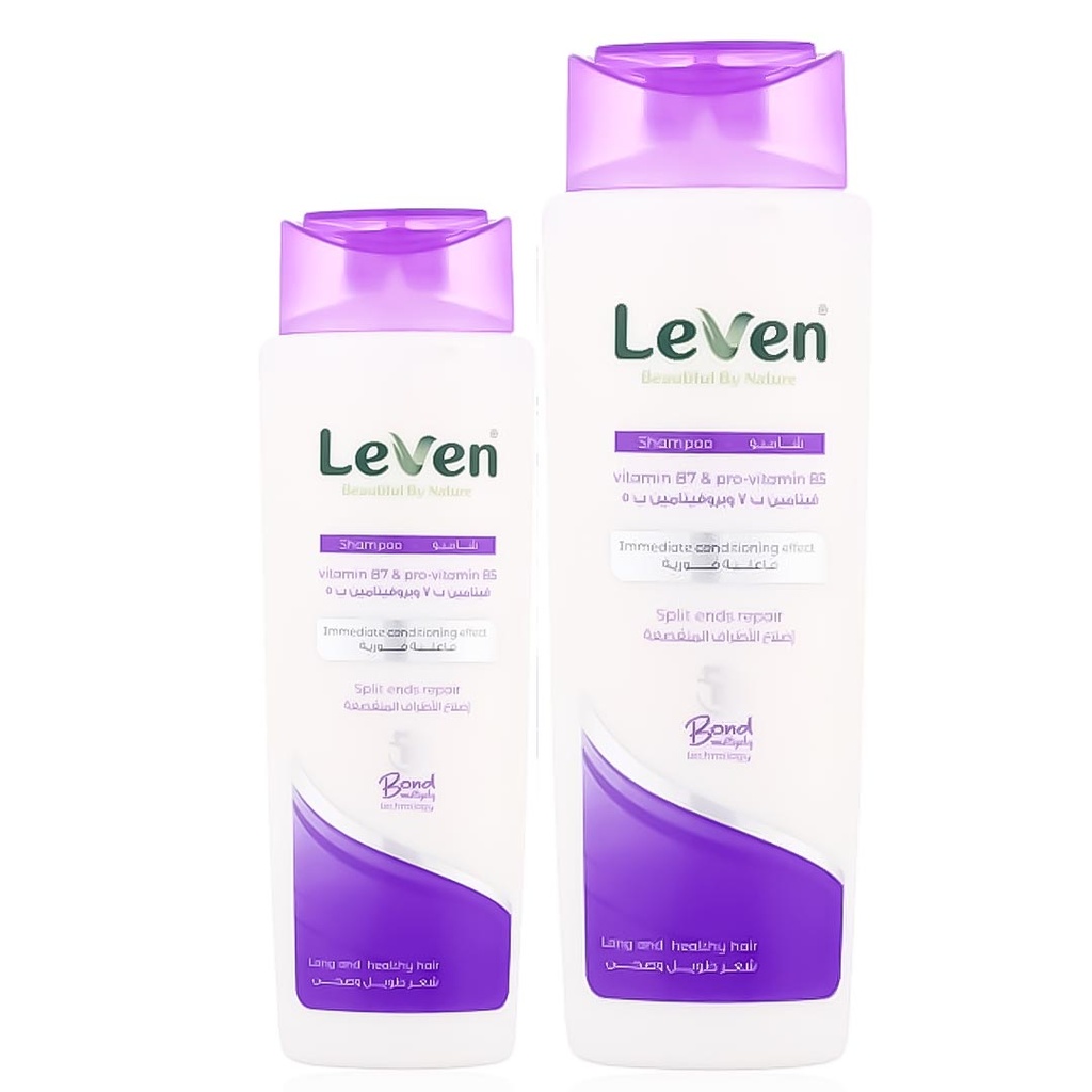 ليفين شامبو - Leven Shanpoo (400ml, Split Ends, +Shampoo200ml)