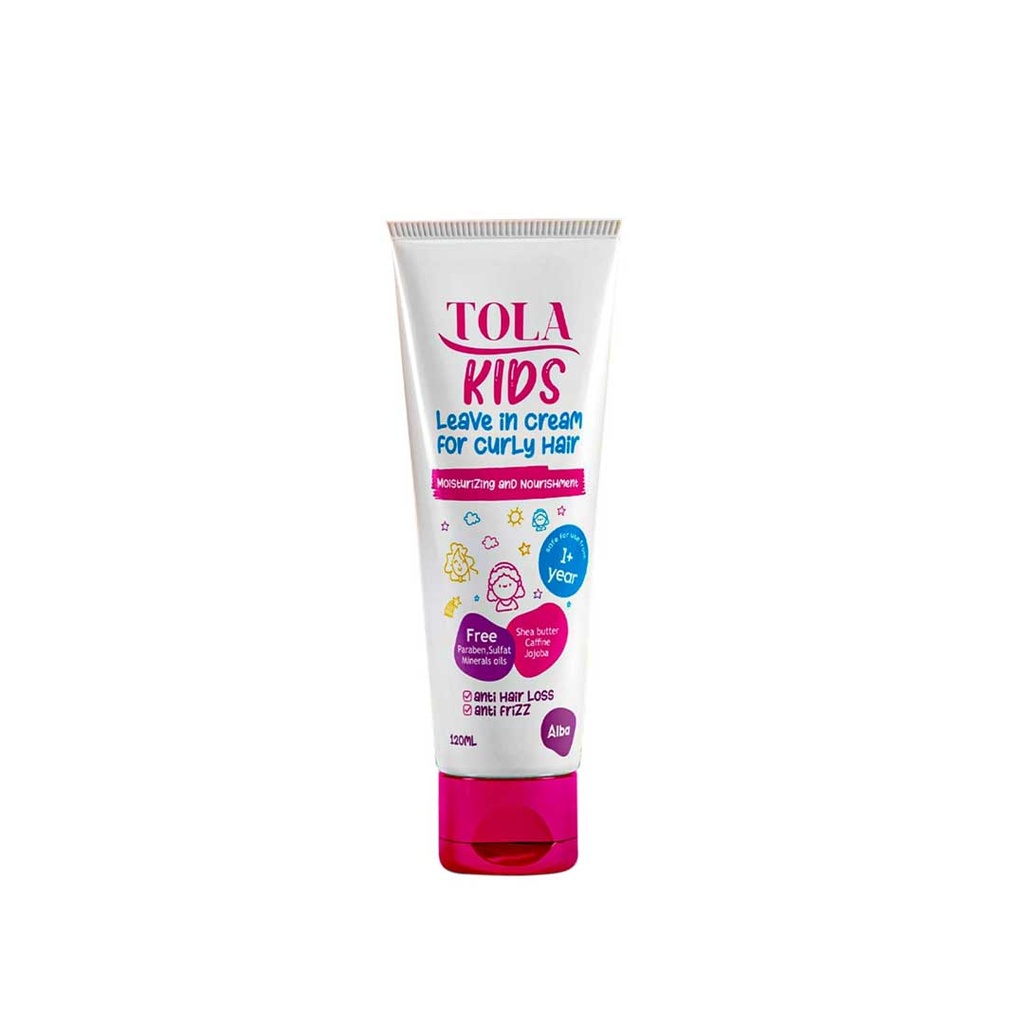 تولا كيدز ليف ان كريم  - Tola Kids Leave in Cream (120ml, without)