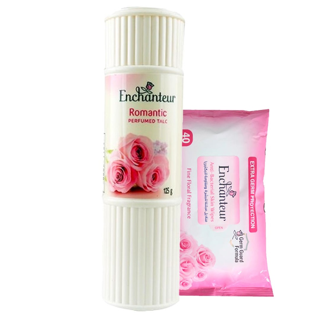انشانتر - Enchanteur (Powder, 125g, Romantic, +wipes)