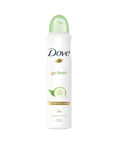 دوف مزيل سبراى - Dove Deodorant Spray (Woman, 250ml, Cucumber, without)