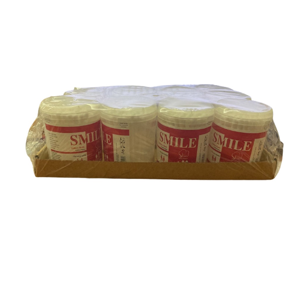 سمايل قطن عود - Smile Cotton Swabs 100Psc (100PC)
