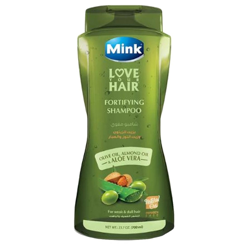 مينك شامبو - Mink Shampoo (700ml, Olive&Almond, without)