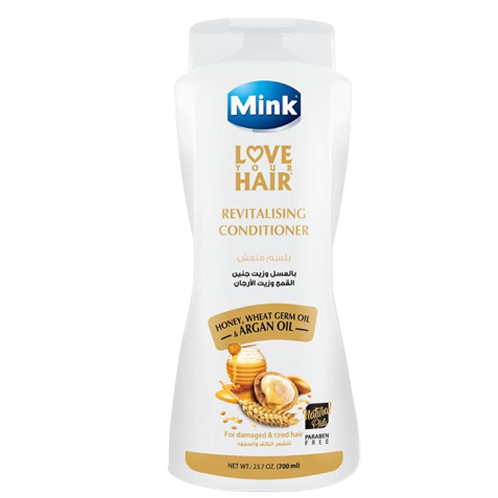 مينك بلسم - Mink Conditioner (700ml, Honey&Wheat Germ, without)