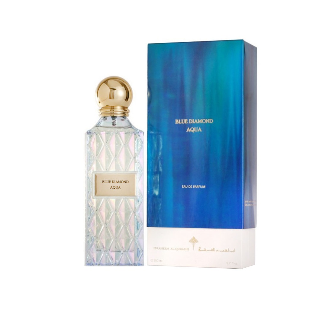 ابراهيم القرشى بلو دايموند اكوا - Ibrahim Al Qurashi Blue Diamond Aqua EDP-M&W (200ml)