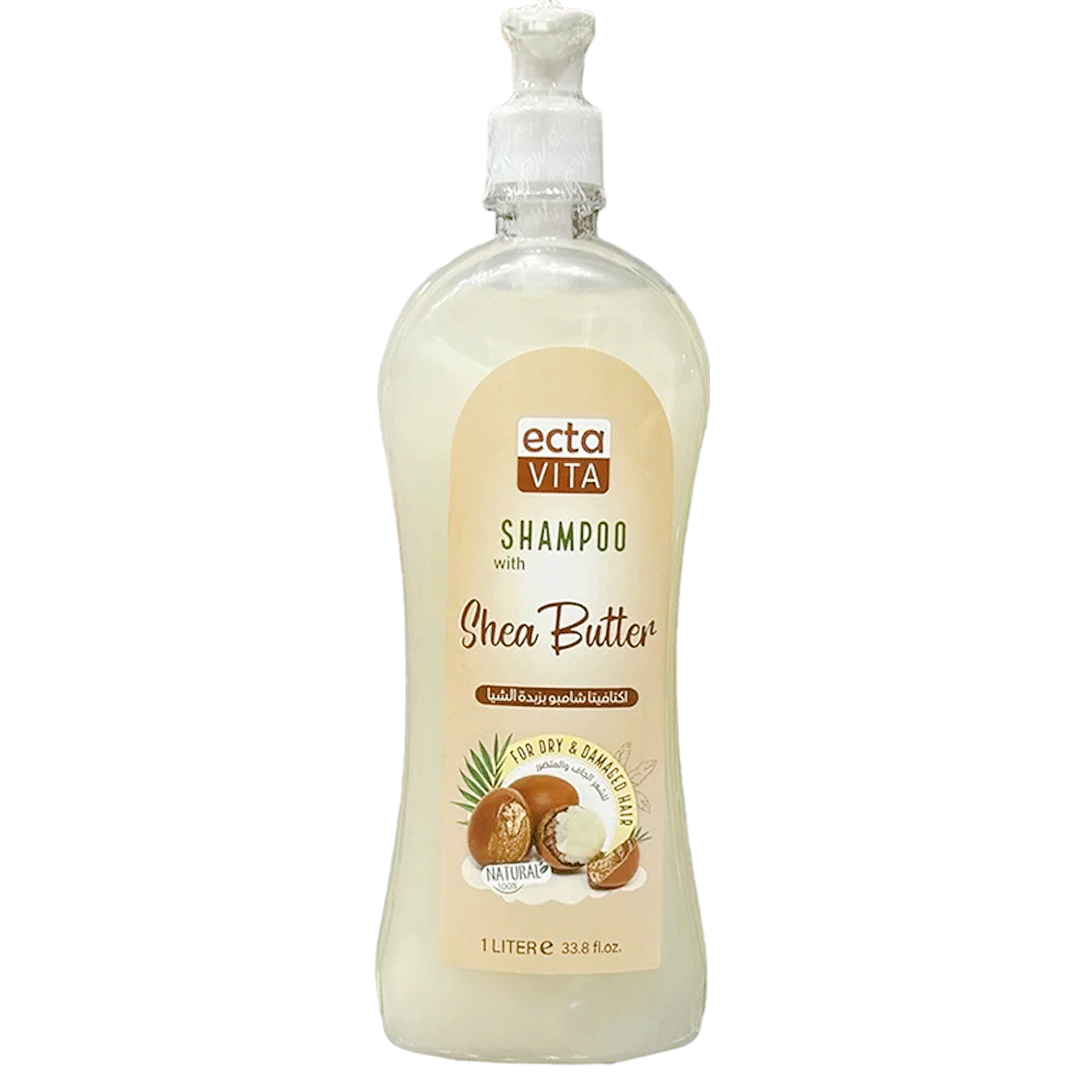 اكتافيتا شامبو زبدة شيا - Ecta Vita Shampoo Shea Butter (1L)