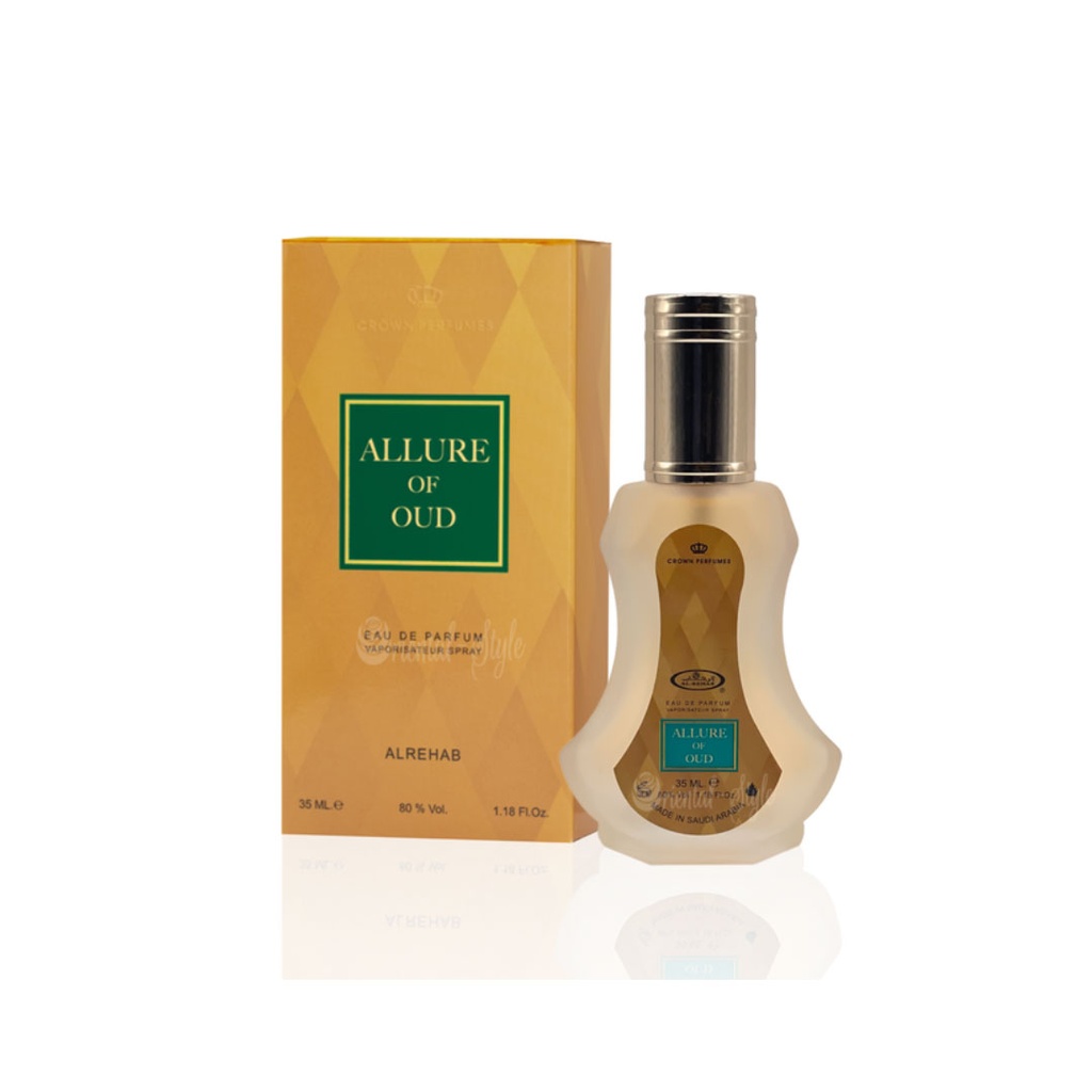 الرحاب الور اوف عود - Al Rehab Allure Of Oud EDP-W&M (35ml)