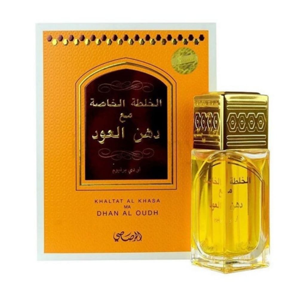 الرصاصى الخلطة الخاصة مع دهن العود - Rasasi Khatat Khasa Ma Dhan Aloudh EDP-M (50ml)