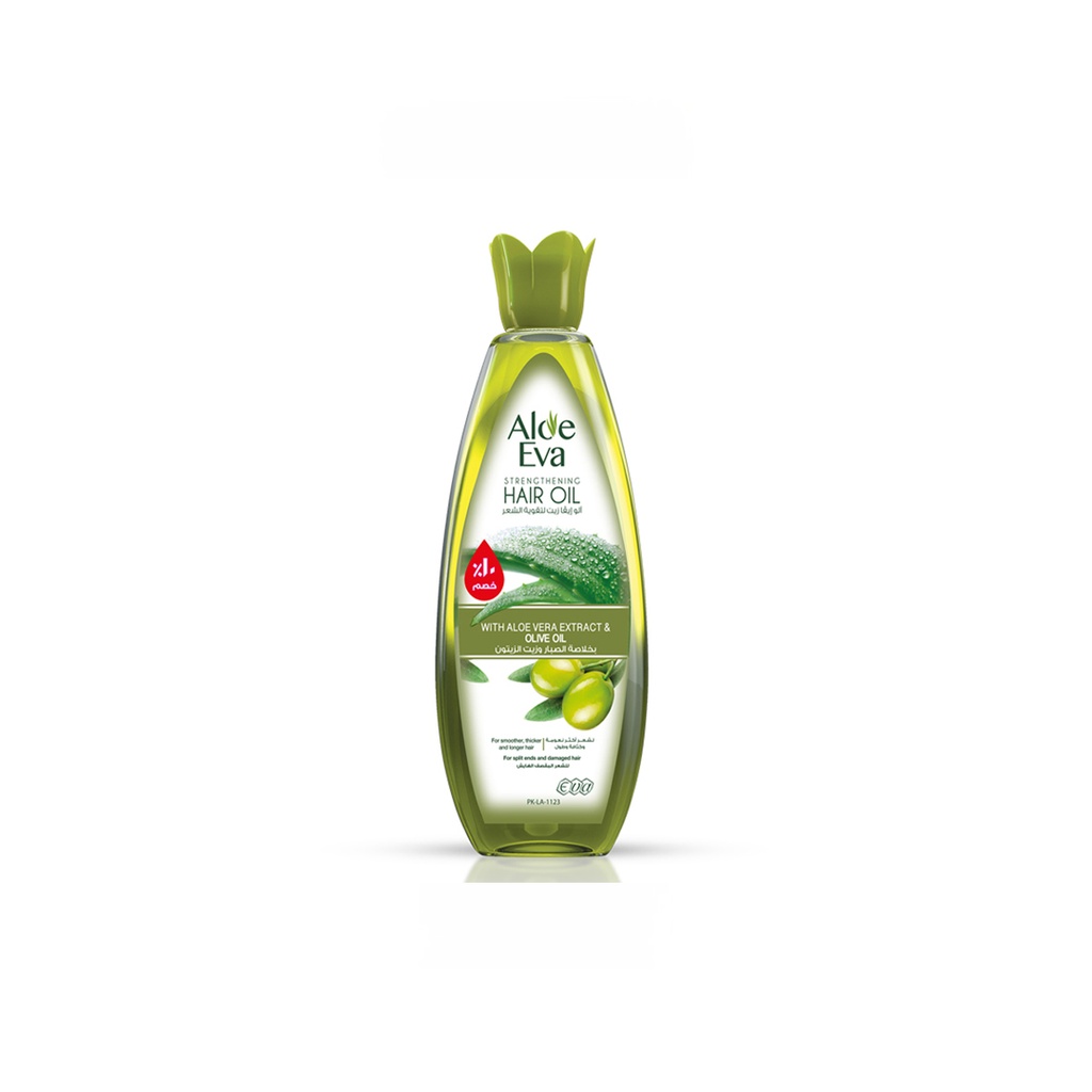 الو ايفا زيت صبار&زيتون - Aloe Eva Oil Aleo Vera&Olive (170ml, discount 10%)