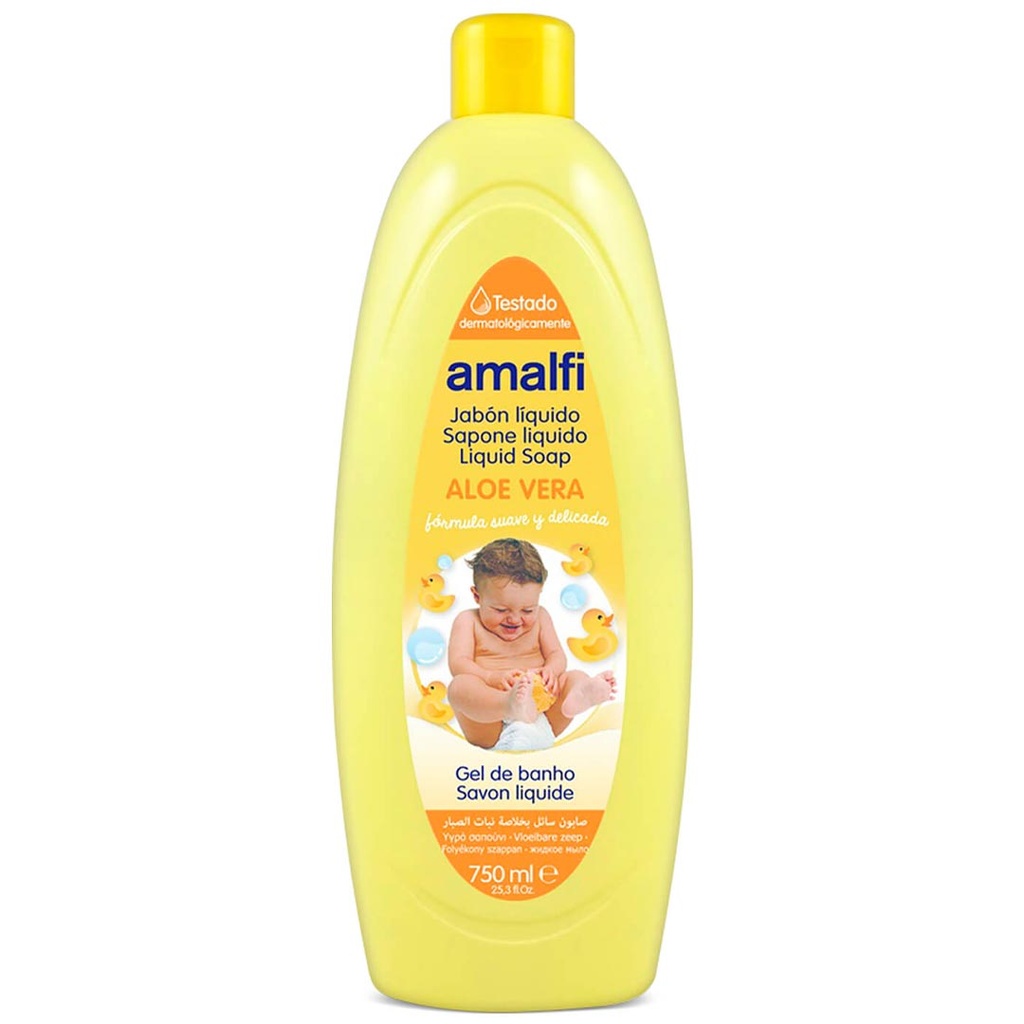 امالفى اطفال - Amalfi Kids (Shower, 750ml, AleoVera)