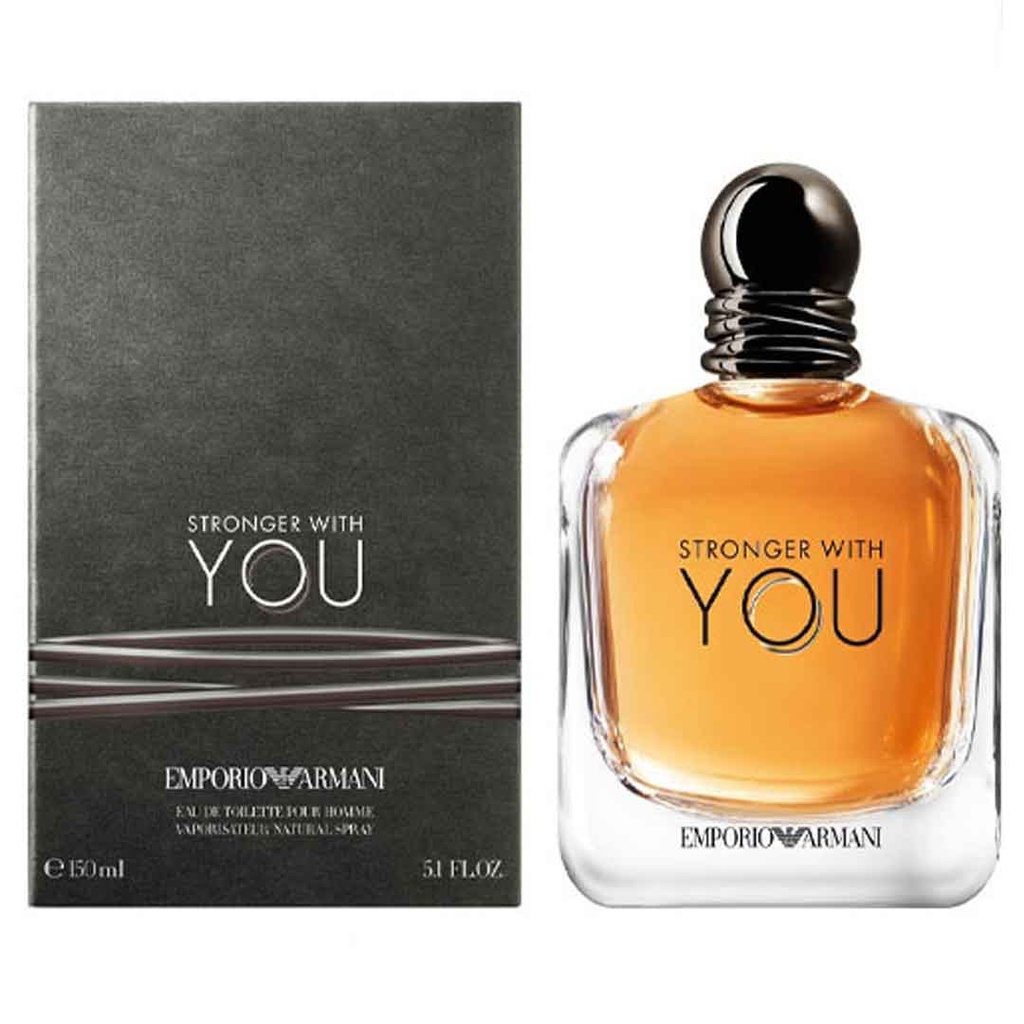 امبوريو ارمانى سترونجر ويز يو - Emporio Armani Stronger With You EDT-M (150ml)