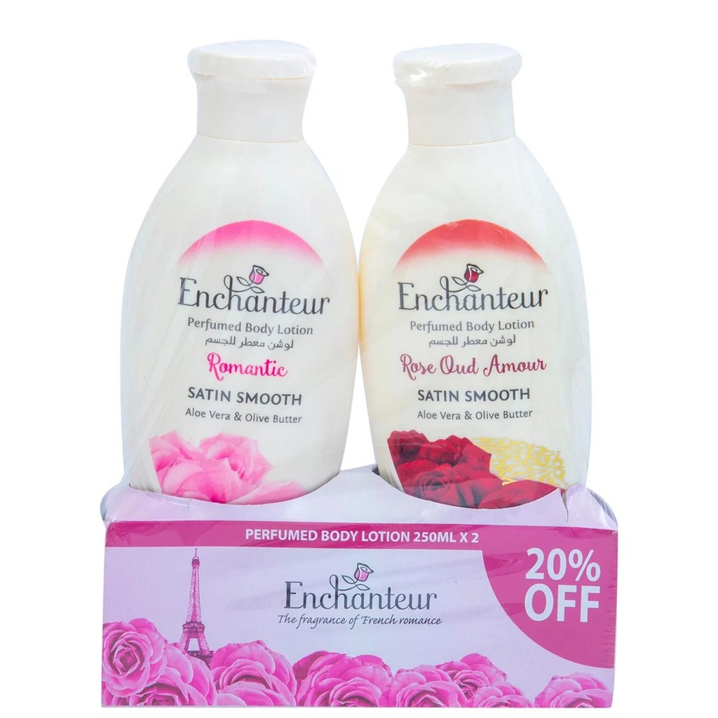 انشانتر لوشن - Enchanteur Lotion (250ml, Mix, 1+1 20% off)