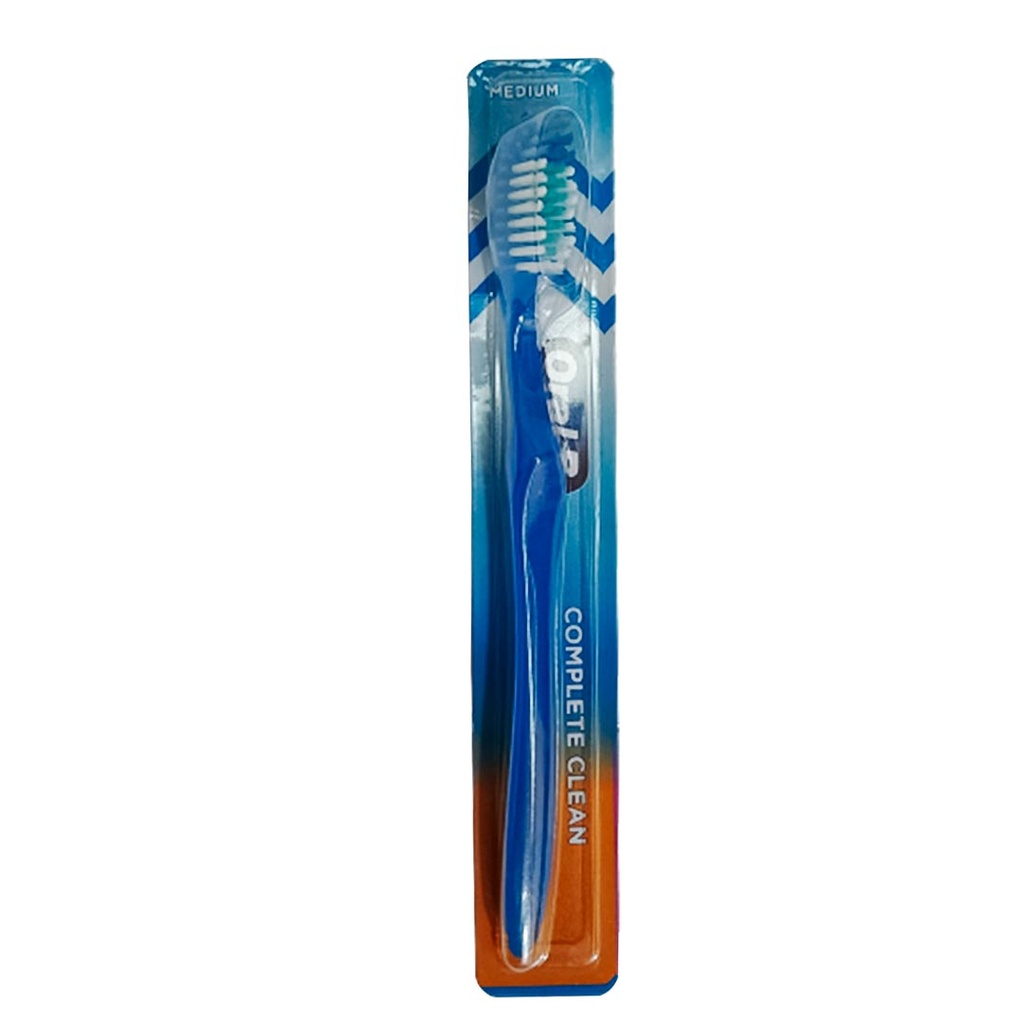 اورال بى فرشاة - Oral-B Brush (Senior, Complete Clean, without, Med, 0)