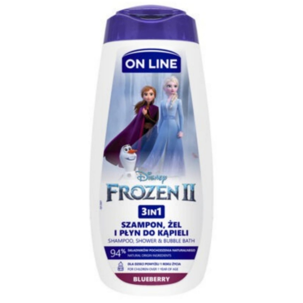 اون لاين ديزنى 3×1 - On line Disney 3in1 (400ml, Frozen)