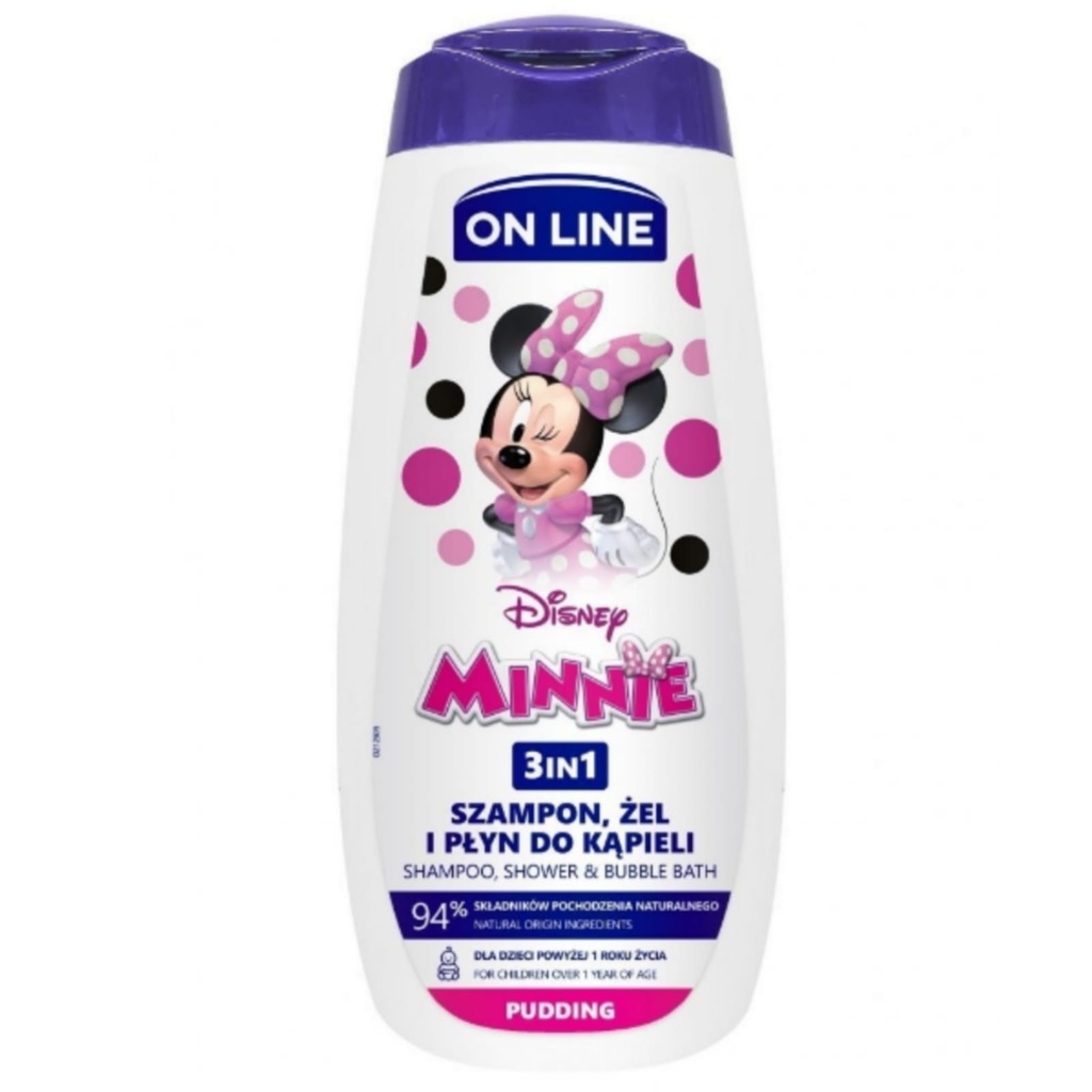 اون لاين ديزنى 3×1 - On line Disney 3in1 (400ml, Minnie)
