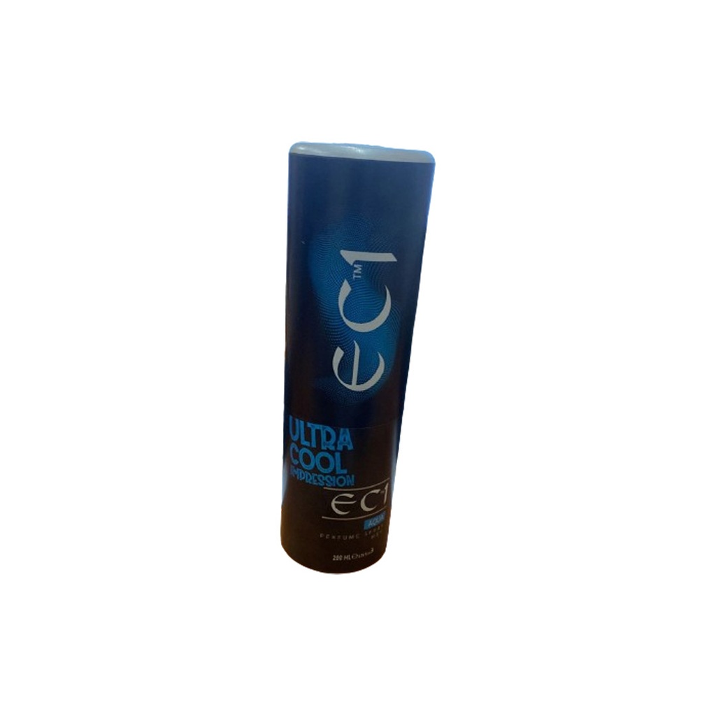 اى سى 1 سبراى رجالى - EC1 Spray Men (200ml, Ultra Cool Impression Aqua)