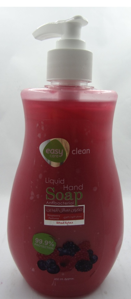 ايزى كلين هاند ووش  - Easy Clean Hand Wash (450ml, Raspberry)