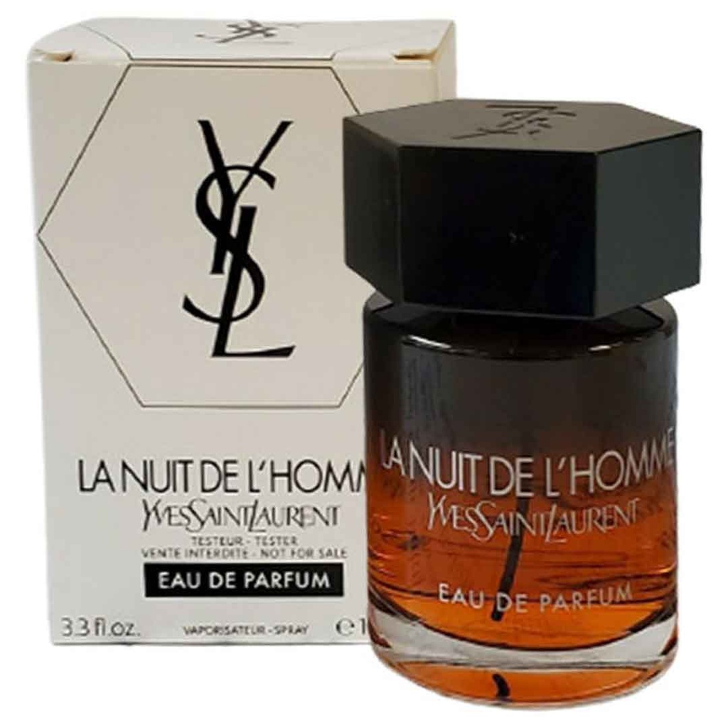 ايف سان لوران لا نوى دى لوم تستر - Yves Saint Laurent La Nuit De L'Homme Tester (100ml)