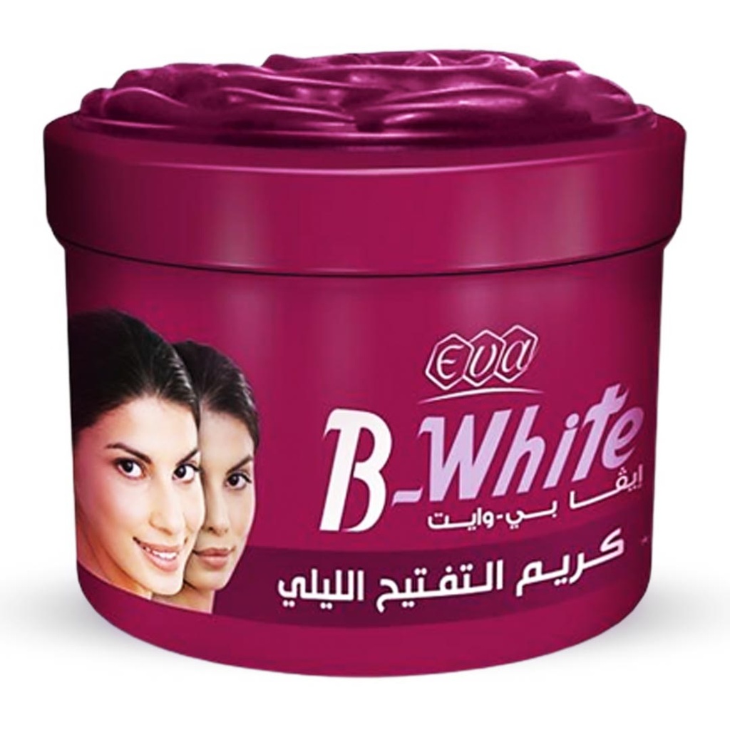 ايفا بى وايت تفتيح - Eva B White Lightening Cream (Night, 18g)