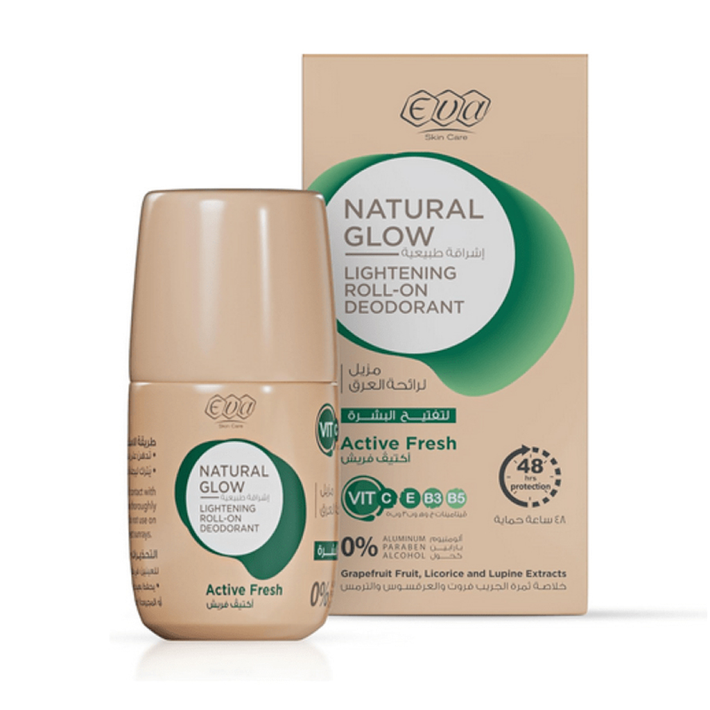 ايفا رول اون نسائى - Eva Roll On Women (60ml, Active Fresh)