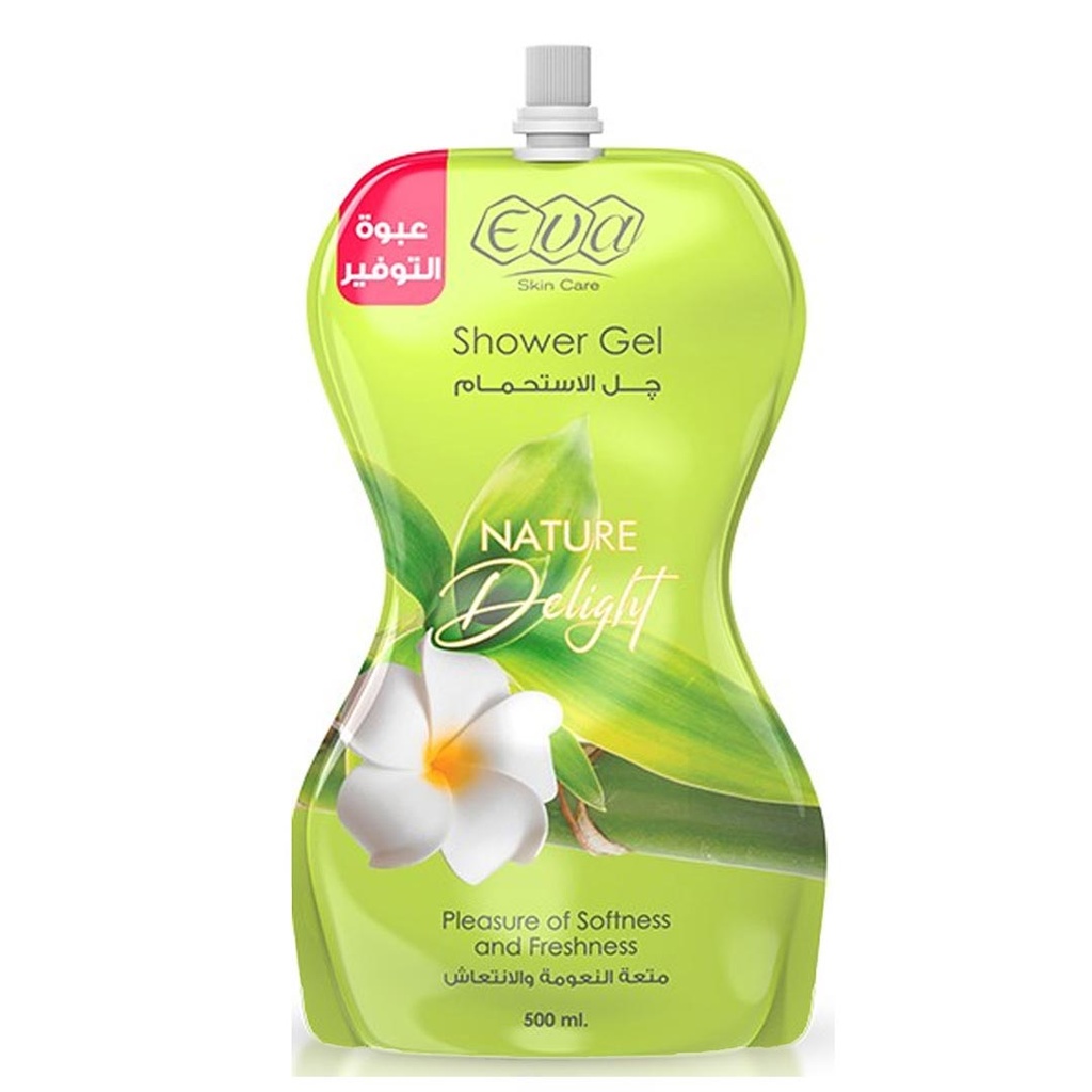 ايفا شاور ناتور ديلايت - Eva Shower Nature Delight (500ml, Saving Pack)