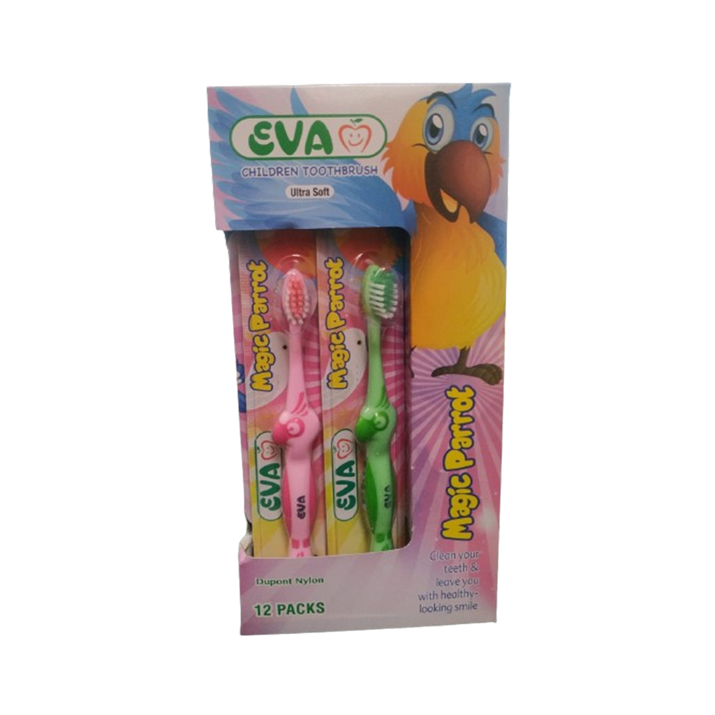 ايفا فرشاة اسنان اطفال - Eva Tooth Brush kids (NO:CJ04, Ultra Soft)