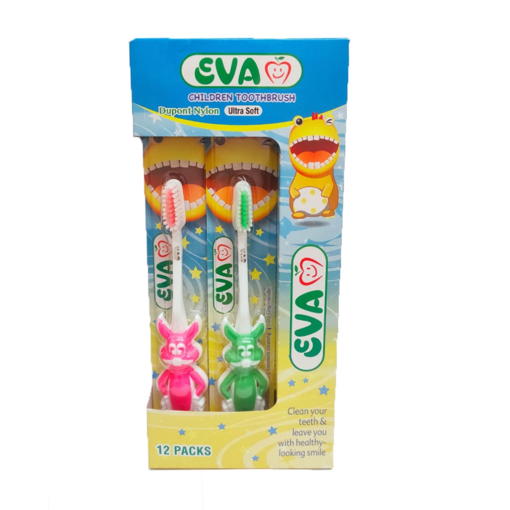 ايفا فرشاة اسنان اطفال - Eva Tooth Brush kids (No:Cj05, Ultra Soft)