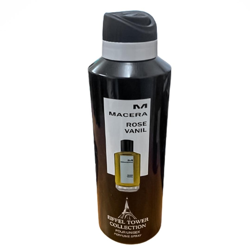 ايفل تاور سبراى للجنسين - Eiffel Tower Spray Unisex (200ml, Rose Vanil)