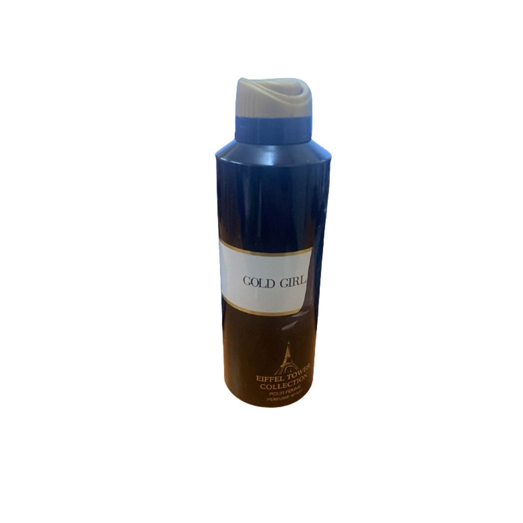 ايفل تاور سبراى نسائى - Eiffel Tower Spray Woman (200ml, Gold Girl)