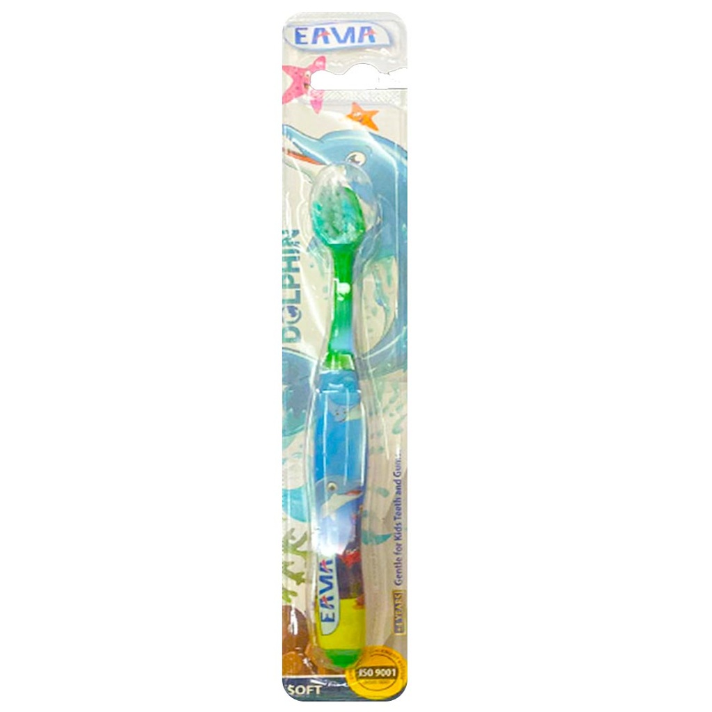 ايما دولفين فرشاة اسنان اطفال - Eama Dolphin Tooth Brush Kids (Soft)